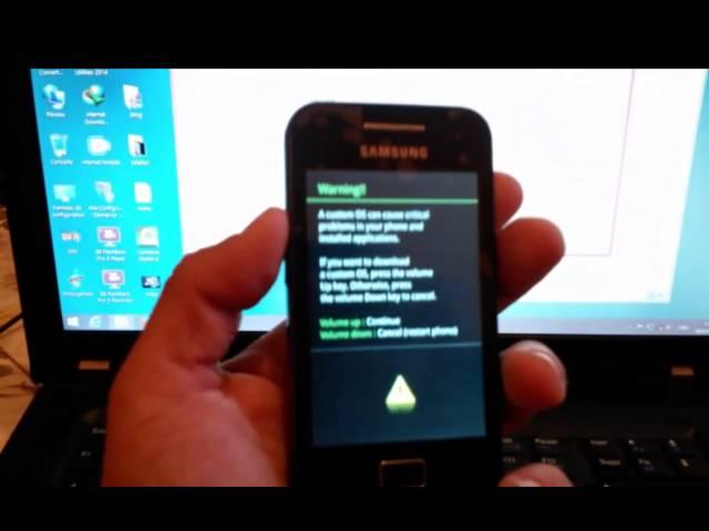 Flashing samsung galaxy ace GT S5830i repair bootloop