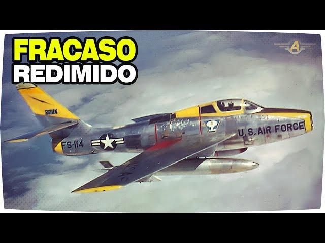 Empezó como un Fracaso, pero Encontró su Lugar - F-84 Thunderjet