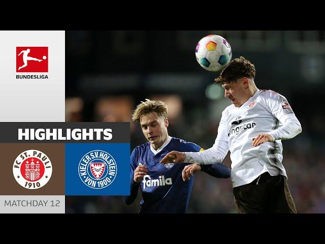 First Home Win for St. Pauli!  | FC St. Pauli - Holstein Kiel 3-1 | Highlights | MD 12 – BuLi 24/25