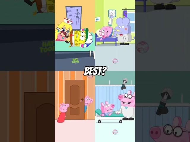 Peppa Is Very Happy When George Iis In Pain  (Animation Meme) #funnyshorts #animation #memes #edit