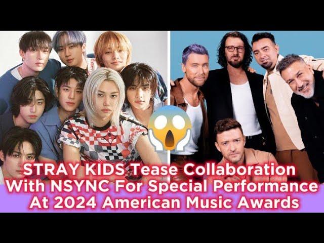 STRAY KIDS Tease Collaboration With NSYNC For Special Performance At 2024 American Music Awards