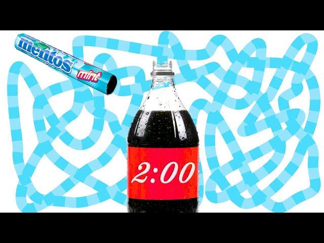 2 Minute Timer Bomb [COKE AND MENTOS] 