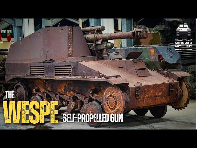 WW2 German Wehrmacht "WESPE" Self-Propelled Gun