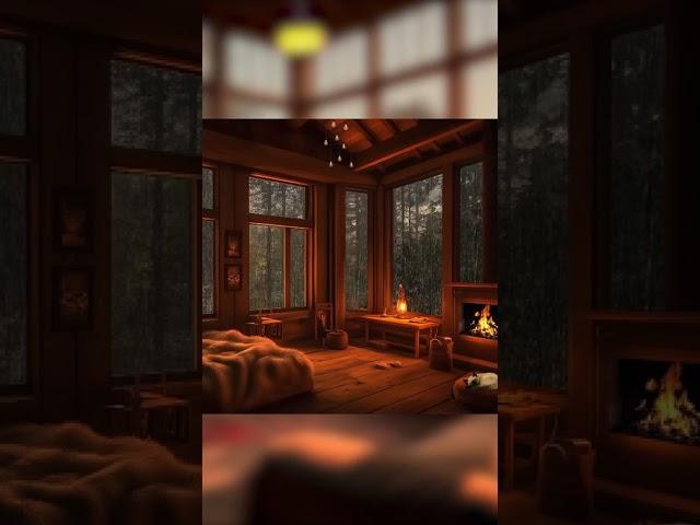 Embracing Tranquility: My Cozy Porch on a Peaceful Rainy Night