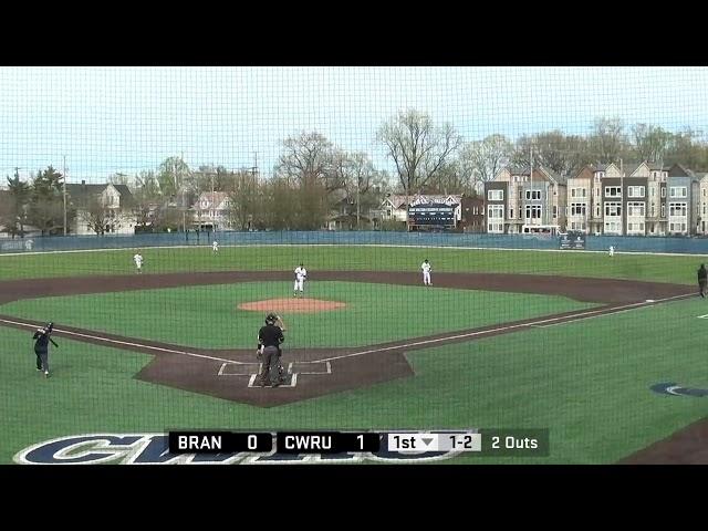 Deer on Field at CWRU Baseball Game