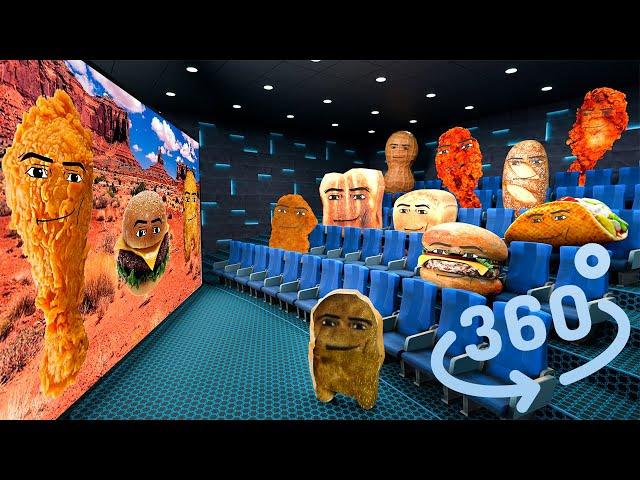 Gegagedigedagedago 360° - CINEMA HALL | Nugget react to meme | VR/360° Experience