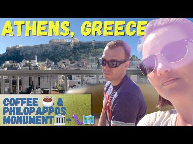 Discover Athens, Greece ️ Coffee on our Airbnb Balcony & Hike to Philopappos Monument