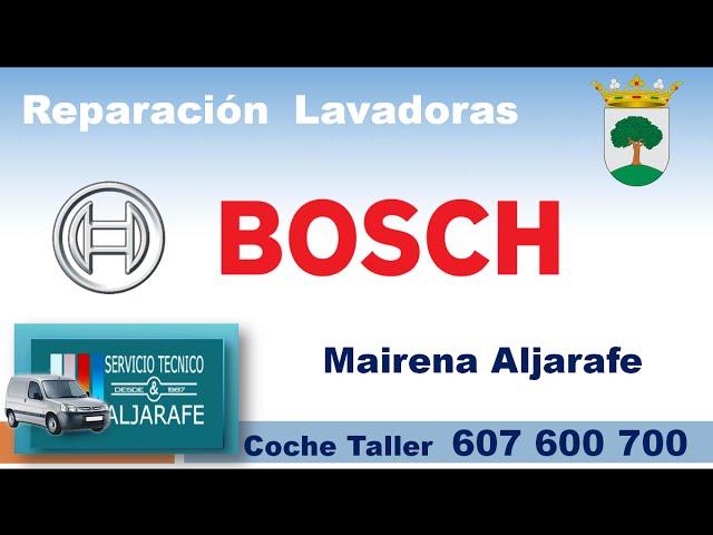 Reparaciones de Lavadoras Bosch en Mairena del Aljarafe-Sevilla