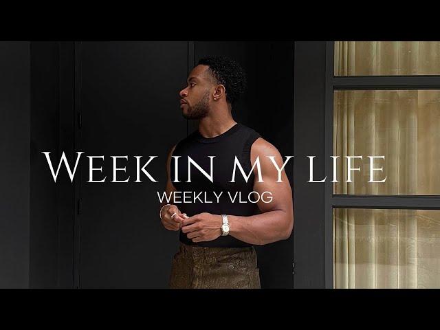 weekly vlog | kali uchis album party + furniture pickups + skin care + making content