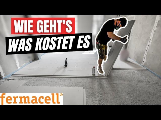 Trockenestrich selber einbauen ⎜fermacell regelt das 