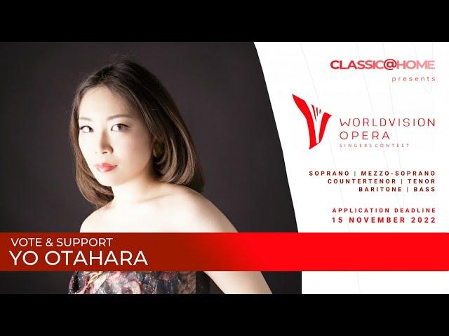 YO OTAHARA - Soprano - Japan - Regional level - Worldvision Opera 2023