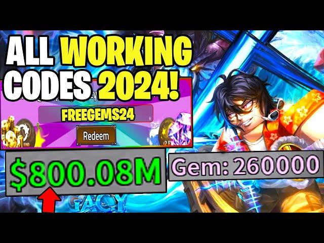 *NEW* ALL WORKING CODES FOR KING LEGACY NOVEMBER 2024! ROBLOX KING LEGACY CODES