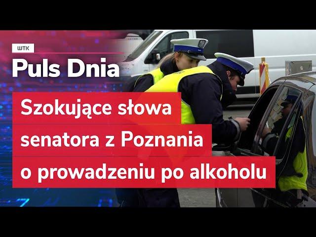 Szokujące słowa senatora z Poznania o prowadzeniu po alkoholu. „Każdemu może się zdarzyć”