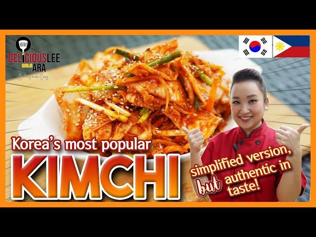 [Easy Korean Recipes in Tagalog] KIMCHI (The most famous, yet the easiest!)