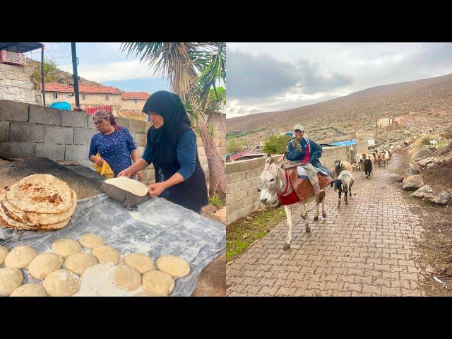 DAĞ EVİNDE EFSANE TANDIR EKMEĞİ YAPIMI | DOĞAL YAŞAM ÇOBAN HAYATI