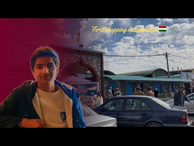 Visit market in Dushanbe Tajikistan | Shopping vlog