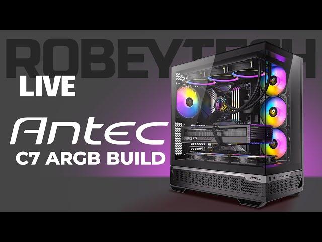 $1800 Step-By-Step Antec C7 ARGB Gaming PC Build Guide (7800x3D / 4070 Super)