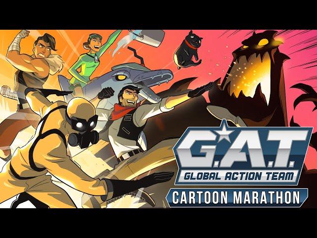 HOT LAVA | G.A.T. Cartoon - Saturday Morning Cartoon Marathon