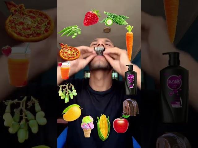 Eating challenge||fruits||foods||Biku eating||ASMR||bikram phuyal #shorts