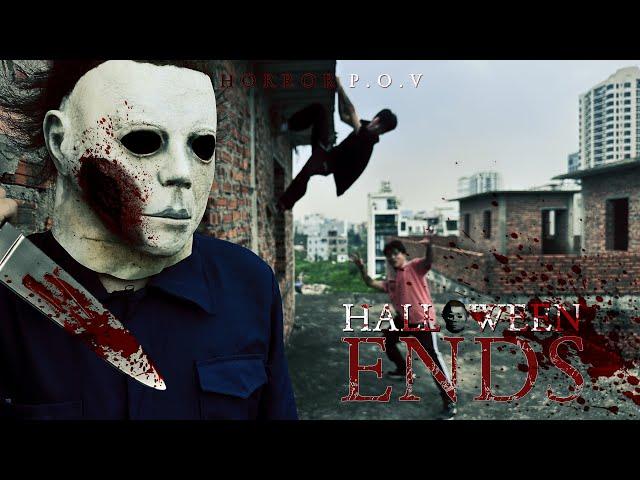 CAN YOU SURVIVE?  MICHAEL MYERS vs PARKOUR Chase in 2024  (Pov horror movie ) HALLOWEEN KILLER EP.2