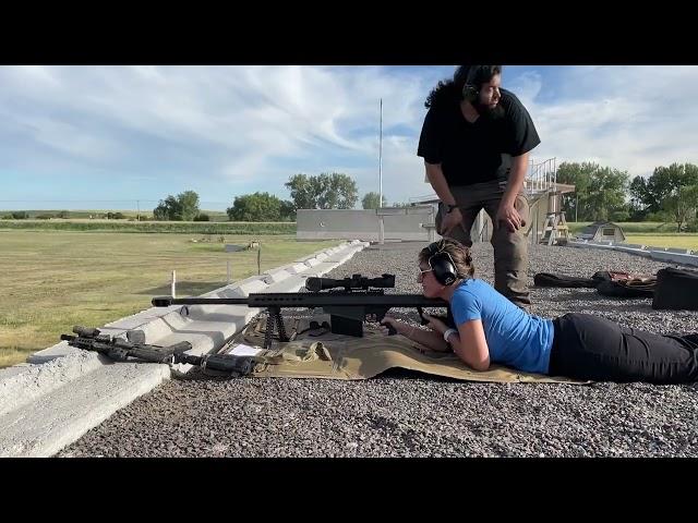 Barrett 50 cal ricochets