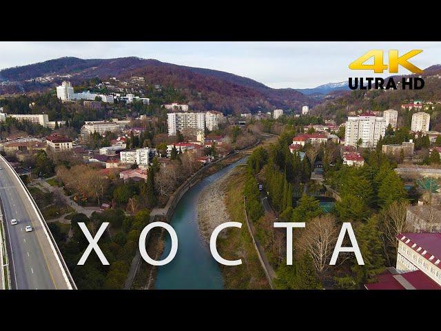 Sochi, Khosta from a drone | Over the cities | 4K drone cinematic