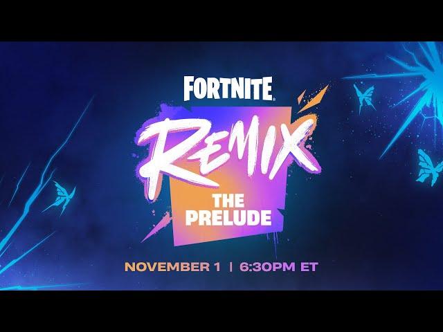 FORTNITE PRELUDE EVENT REACTION! CHAPTER 2 REMIX LOOKS SICK AF!