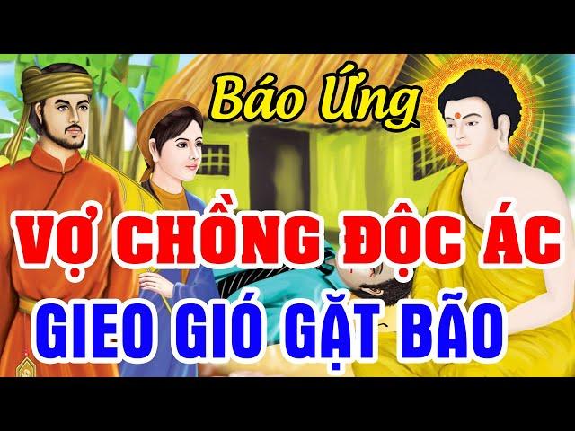 Chuyện Nhân Quả Phật Giáo 2024 Hay Nhất, 2 Vợ Chồng ĐỘC ÁC - Gieo Nhân Gặt Quả Và BÀI HỌC GIÁC NGỘ