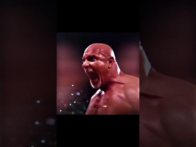 brock lesnar took revenge from goldberg. 