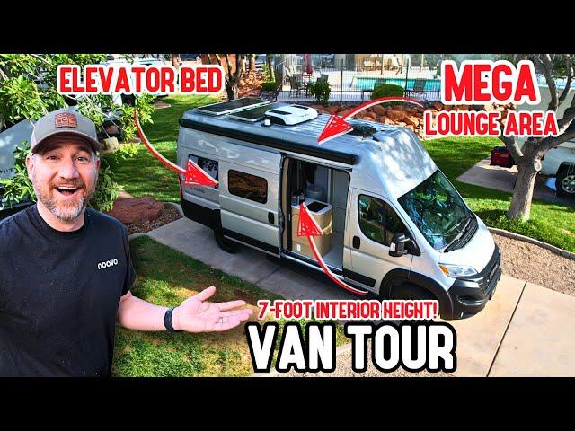 America’s 1st 7ft Interior Class B Camper Van!  The Noovo Plus