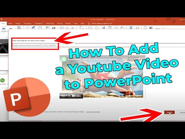 How To Add a YouTube Video to PowerPoint Slides