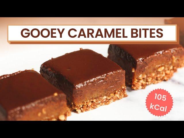 Gooey Caramel Bites | Vegan & Sugar-Free Never Tasted Better | Bit Healthier