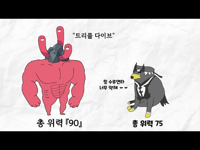 의외로 다재다능?? "바닥트리오"를 사용해보자! (실전배틀) [포켓몬스터]