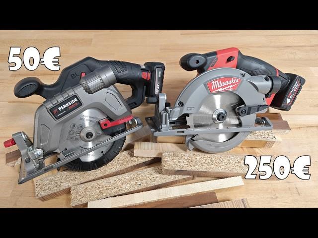 Parkside Performance Circular Saw PHKSAP 12 A1 vs Milwaukee M12 CCS44