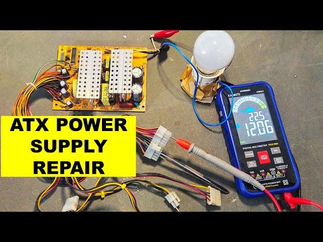 {841} How To Repair Computer ATX Power Supply