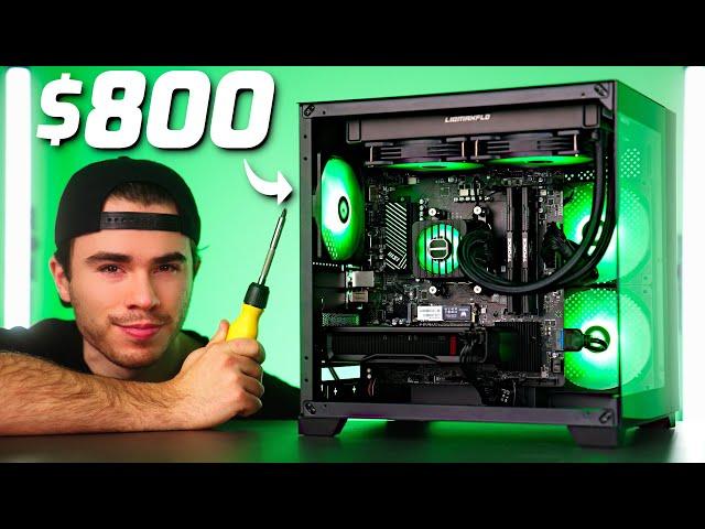 The BEST  $800 1440p Gaming PC  Build Guide 2024