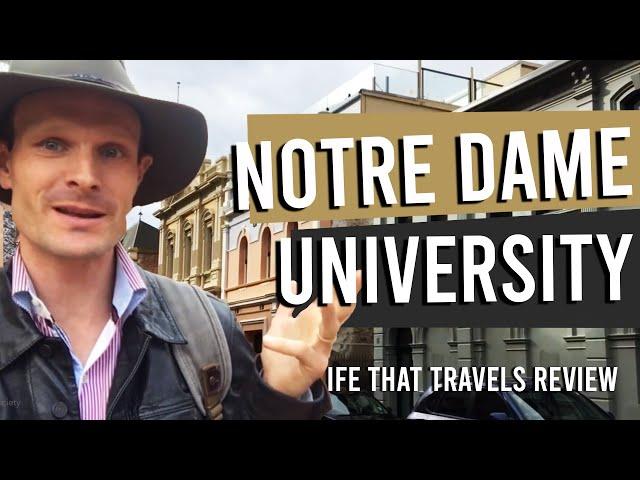 University of Notre Dame Australia [An Unbiased Review by Choosing Your Uni]