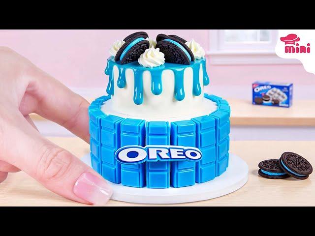  Delicious Miniature Two Layer Oreo Cake Decorating Ideas  Mini Bakery 1