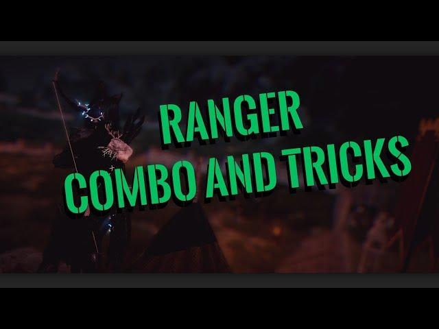 Black Desert ~~ Ranger combo and tricks [Лучница комбо и трюки]