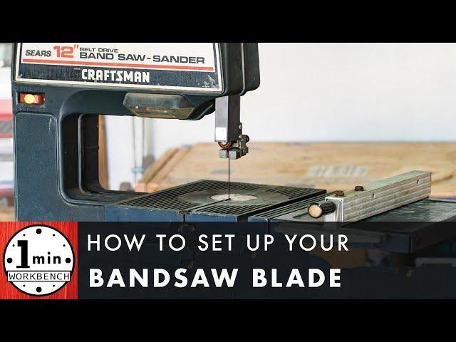 Craftsman Bandsaw Setup