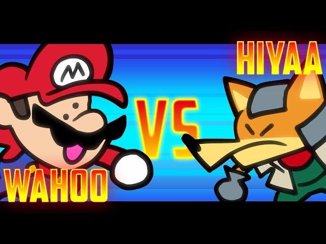 Speedrunner Mario VS Melee Fox - 1M Subscriber Special! - SOMETHING VERSUS 