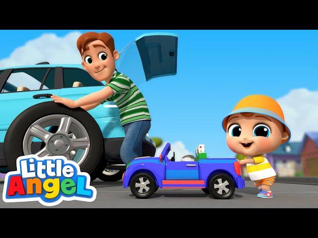 Super Dad Song | Family Time | Little Angels Kids Cartoons/Songs & Nursery Rhymes