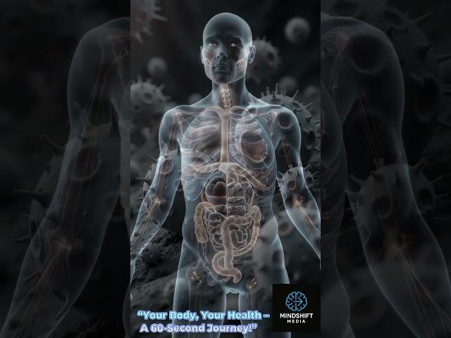YOUR BODY YOUR HEALTH, A 60  SECOND JOURNEY #anatomyforbeginners #viralshort