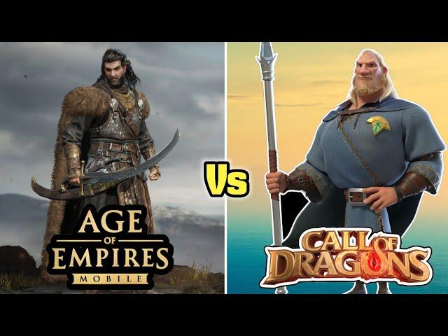 Age of Empires Mobile - Top 10 amazing features vs Call of dragons & Rise of Kingdoms