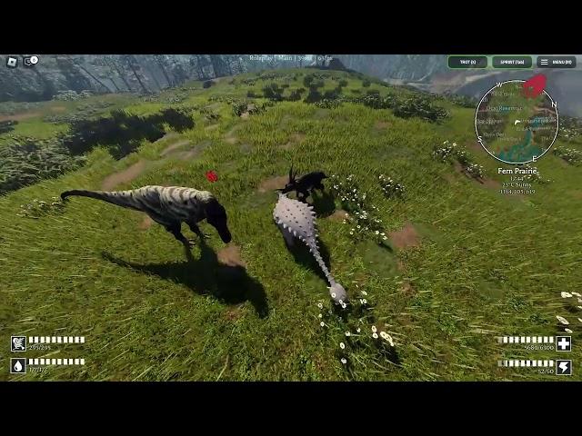 Ankylosaurus showcase Roblox Prior Extinction