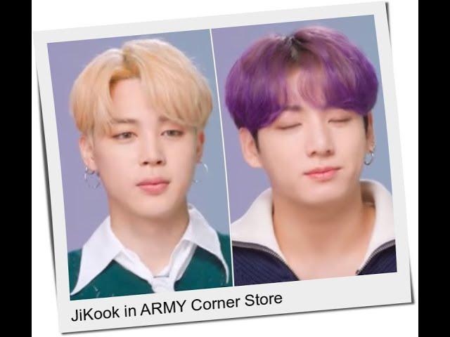 JiKook and Other Members' Interactions in ARMY Corner Store