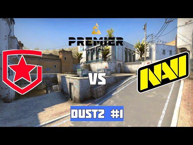 Гранд-Финал. NAVI vs GAMBIT. Map-1 Dust2. BLAST Premier Spring Finals 2021