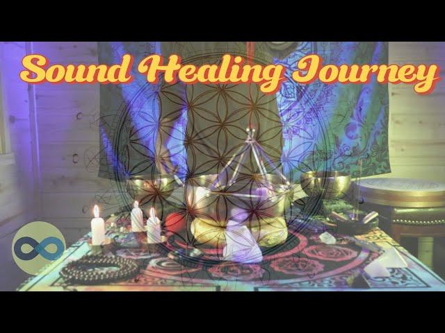 Live Sound Healing Journey: Tibetan Bowls, Tuning Forks, and Crystal Pyramid Vibrations