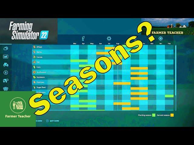 The BEST Way To Handle Seasons In Farming Simulator 22!