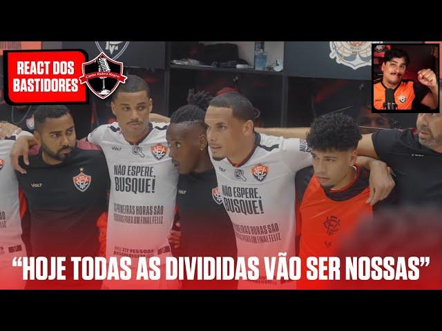 "VIVE ISSO AQUI COMO SE FOSSE A ÚLTIMA VEZ" I REACT BASTIDORES I VITÓRIA 2X1 FLUMINENSE